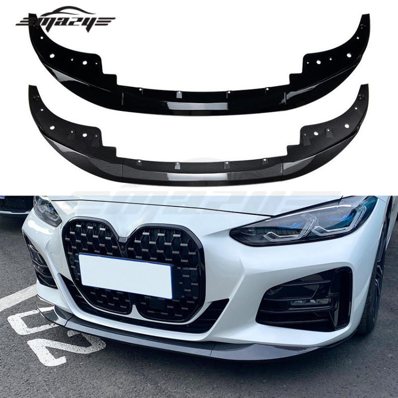 เหมาะสําหรับ BMW 4 Series 425i 430i G22 G23 2020 + MP Front Lip Shovel การปรับเปลี่ยนภายนอก