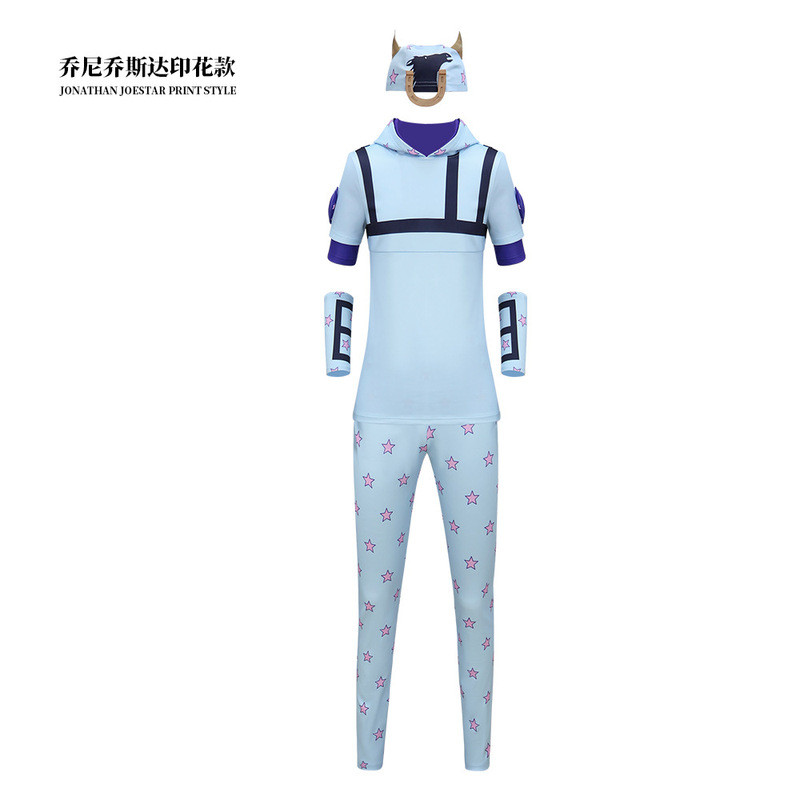 การ์ตูน JOJO's Bizarre Adventure คอสเพลย์จอห์นนี่ ภาค 7 SBR Steel Ball Run คอสเพลย์จอห์นนี่ โจสตาร์