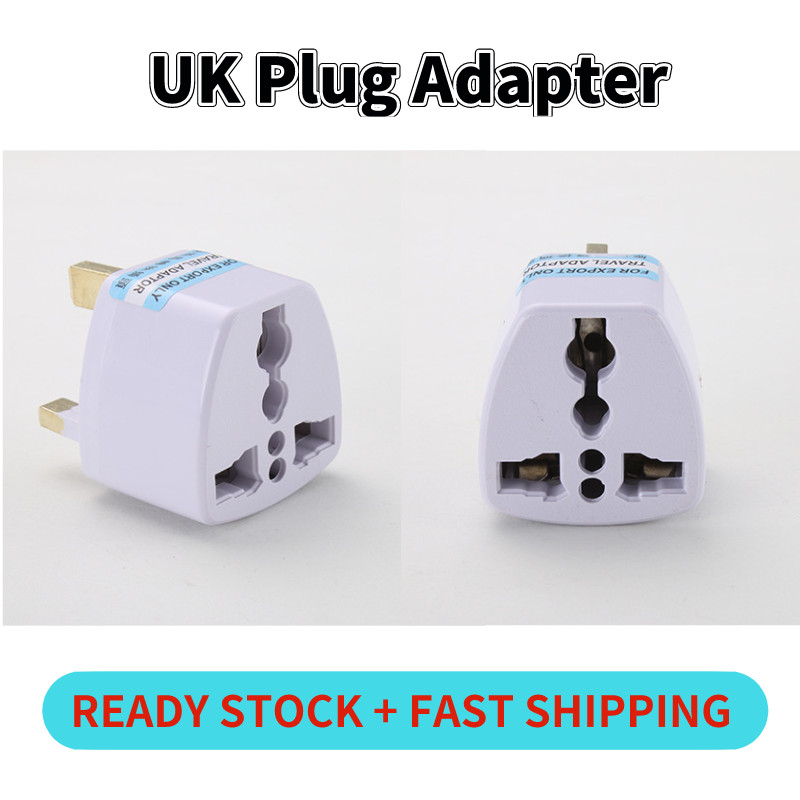 1 PCSUniversal UK 3 Pin Travel Plug Socket Adapter Converter