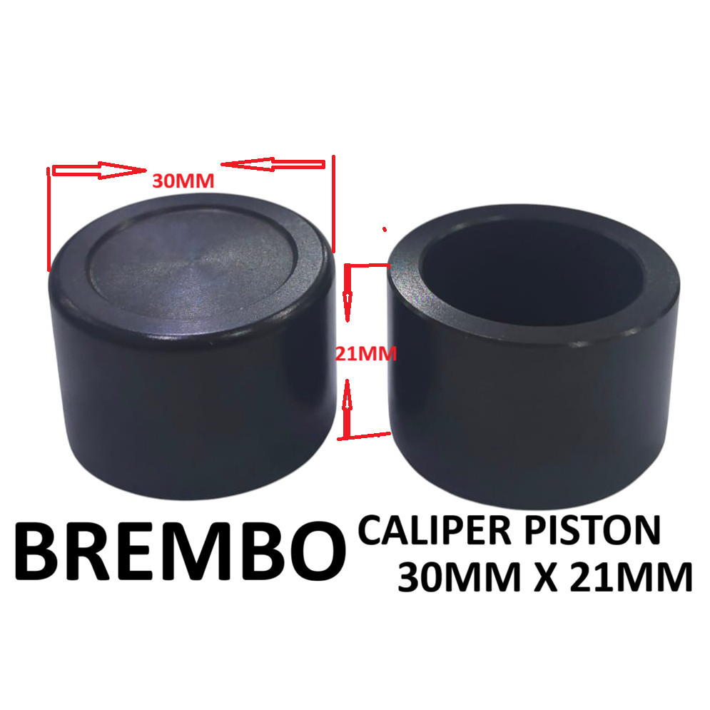 BREMBO GP4-MS GP4-RX TITANIUM CALIPER PISTON 30MM X21MM - DARK TITANIUM