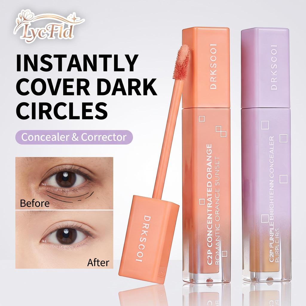 🔥พร้อมส่ง🔥DRKSCOI A2P Concealer& Peach Corrector&Blue Corrector 2.5gคอนซีลเลอร์ ปกปิดใต้ตาคล้ำ ผิวกร