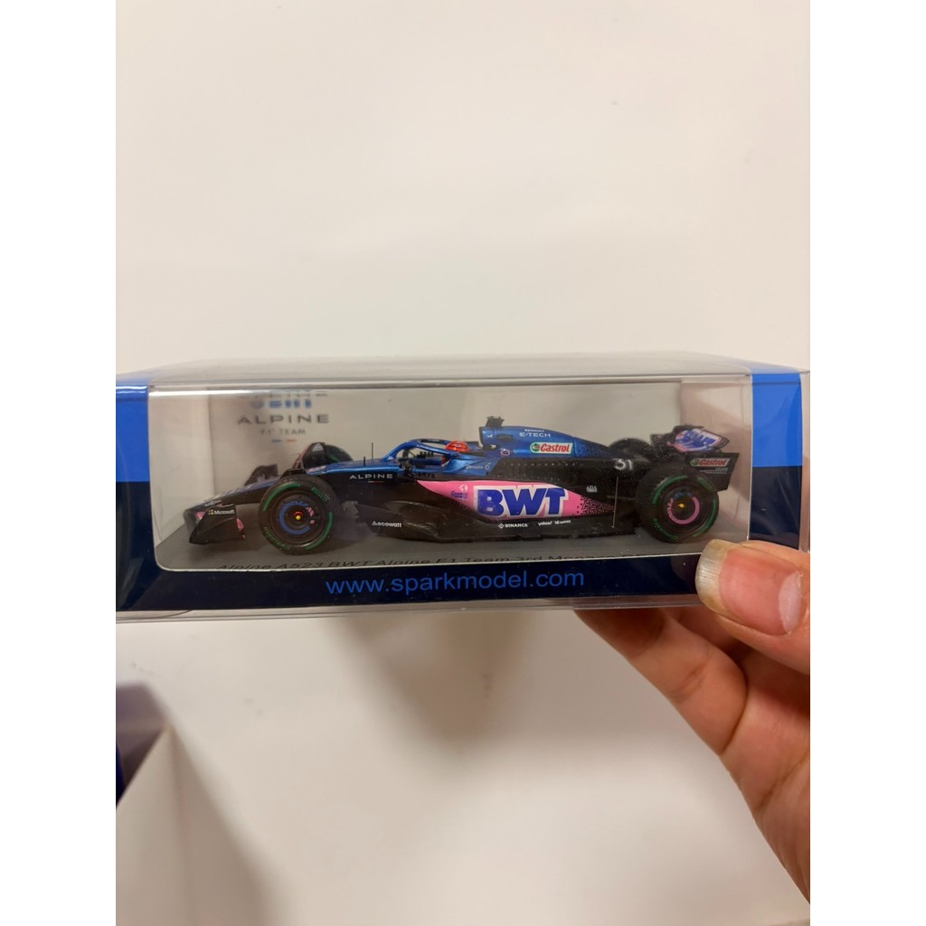 Spark 1/43 A523 Okko 2023 Monaco Station Season Army P3 Alpine Fleet F1 รถเรซิ่นรุ่น
