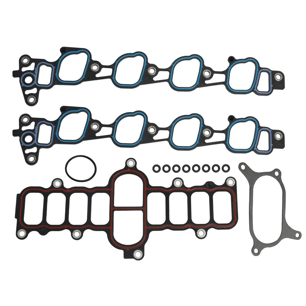 MS96281-1 ชุดปะเก็นท่อร่วมไอดี,เข้ากันได้กับ Ford E-150 4.6L 04-14, fit สําหรับ F-150 4.6L 04-08,OE 