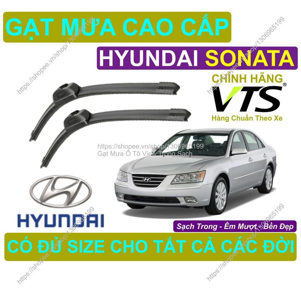 ที่ปัดน้ําฝนซิลิโคน Hyundai Sonata คู่ที่ปัดน้ําฝน Hyundai Sonata มีจําหน่ายทุกขนาดสําหรับรุ่น Hyund