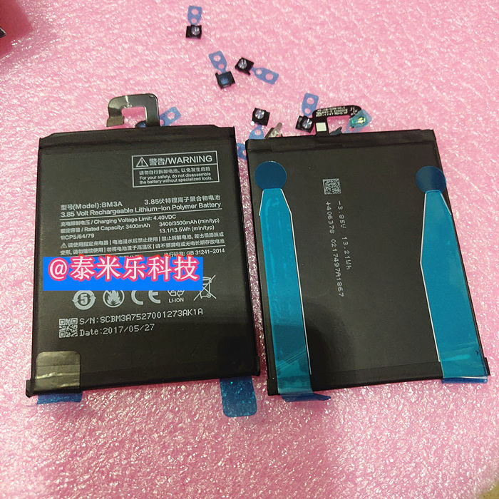 ✨เหมาะสําหรับ Xiaomi Note3 Note2 BM21 BM34 BM48 BM3A แบตเตอรี่ BM31