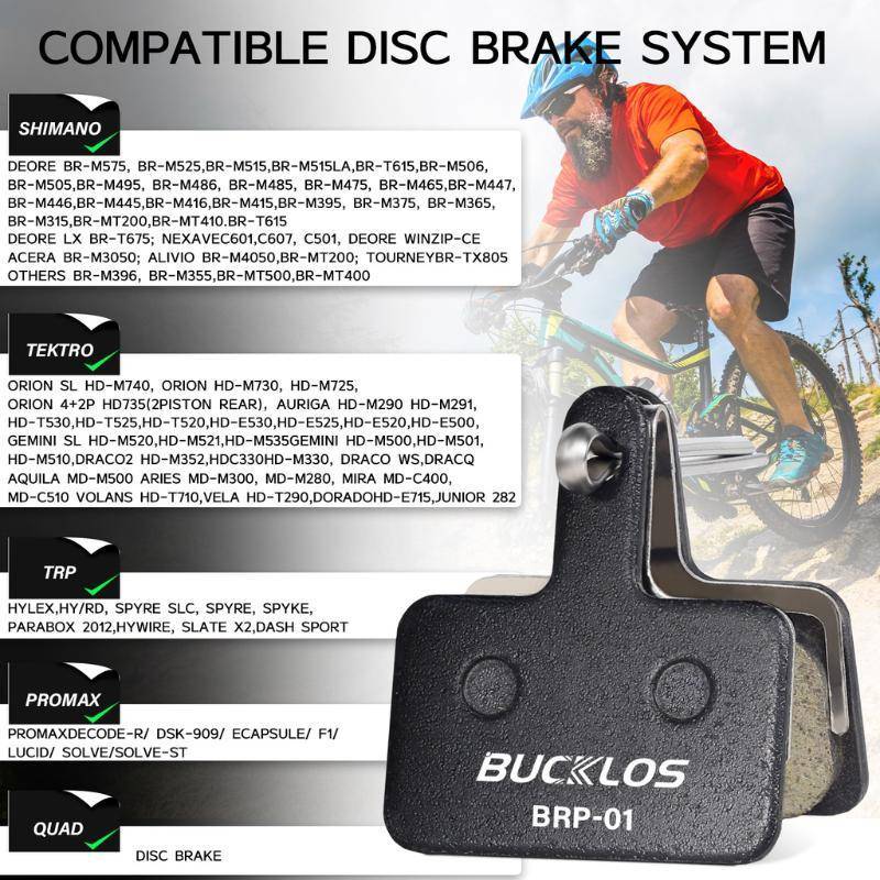 WL| จักรยานเบรค Pad B01S MT200 แผนที่จักรยานเบรค Pad น้ําหนักเบาเรซิ่น Disc Break Pads สําหรับ B01S 