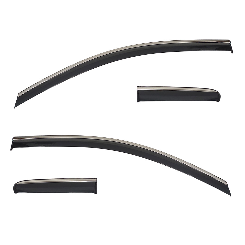 Premium-For CHERY EQ1 2021 Deflector ฉีด Auto Car in Channel Window Visor