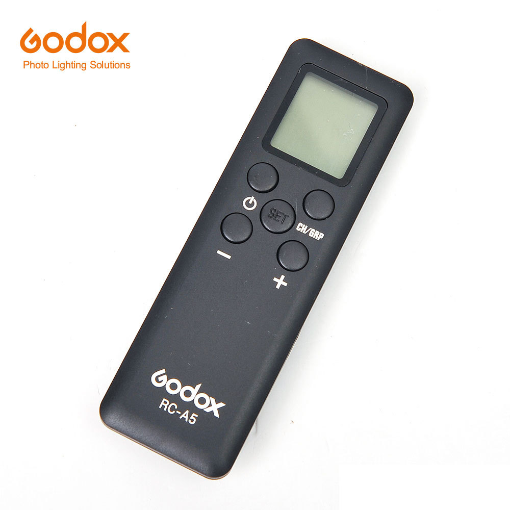 Godox รีโมทคอนโทรล RC-A5 สําหรับ Godox ไฟวิดีโอ Led SL-60W SL-100W SL-150W SL-200W LEDP260C LED500 L