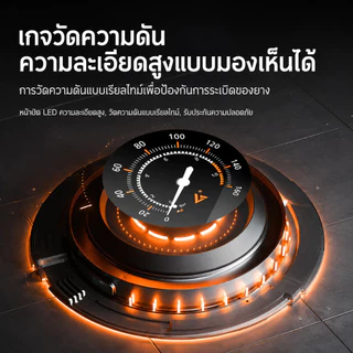 สูบลม 160PSI สูบลมแรงดันสูง เติมลมอย่างรวดเร็ว เหมาะสำหรับจักรยาน มอเตอร์ไซค์ ที่สูบลม ปั๊มลมแรงดันสูงสแตนเลส