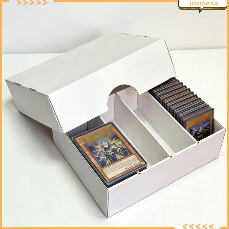 [Ususexa] กล่องเก็บการ์ด Collector Box Trading Card Collection Multi Grid Sorting Tray Paper Materia