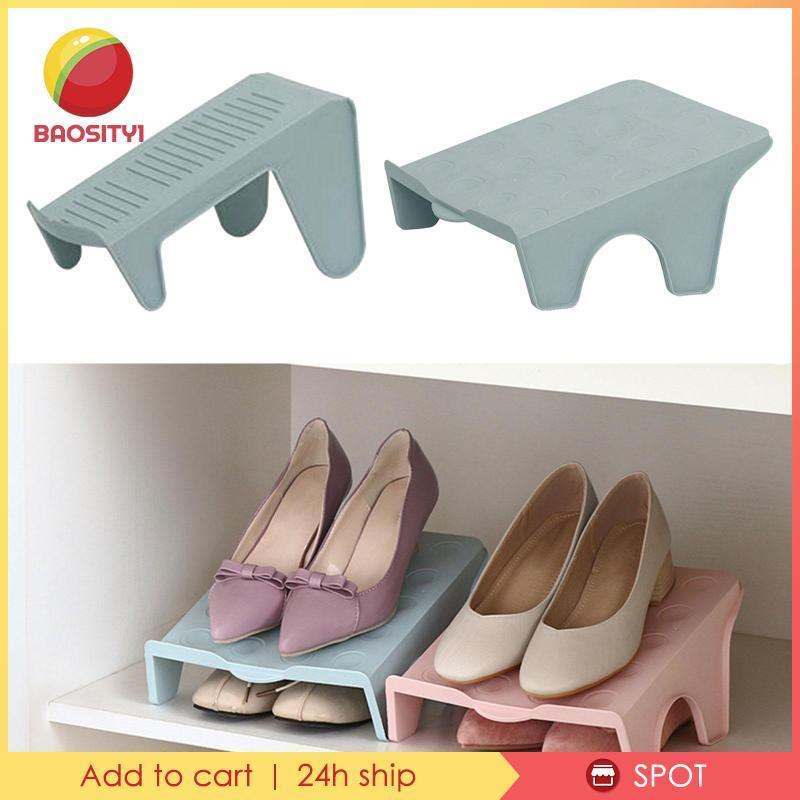 [Baosity1] ชั้นวางรองเท้า, ชั้นวางรองเท้า Space Saver, หอพักคู่ดาดฟ้าที่วางชั้นรองเท้าสําหรับ Spport
