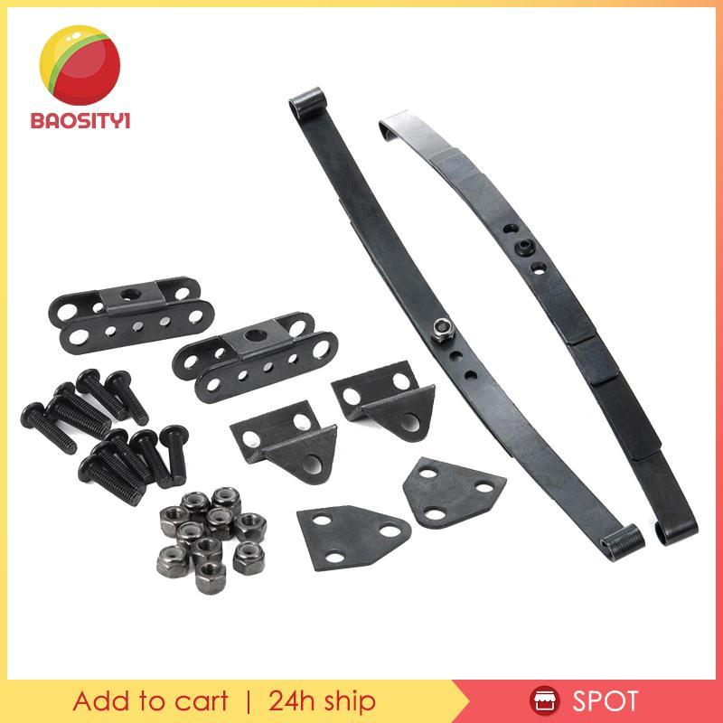 [Baosity1] Metal Leaf Type Spring Suspension Fit สําหรับ Axial D90 RC 4WD TF2 RC Crawler