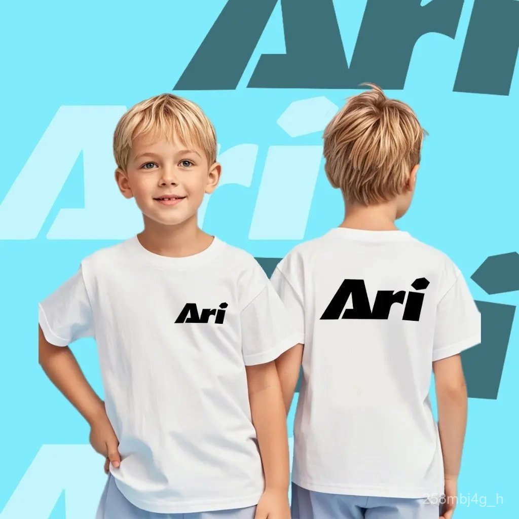 71 Children's T-shirt เสื้อยืดเด็ก ARI เสื้อยืดแขนสั้น ใส่สบาย ผ้าคุณภาพสูง 100-150CM