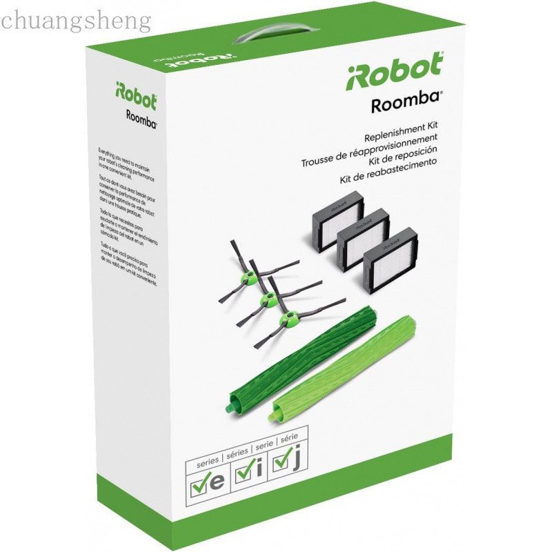 ชิ้นส่วนทดแทนของแท้ iRobot - ชุดเติมเต็มสําหรับ Roomba e, i, และ j Series และ Roomba Combo i5 และ j5