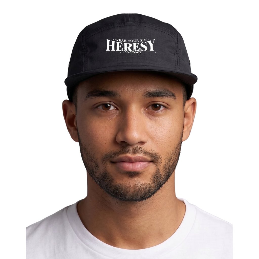 Heresy Cap - 5 Panel Nylon Cap HS