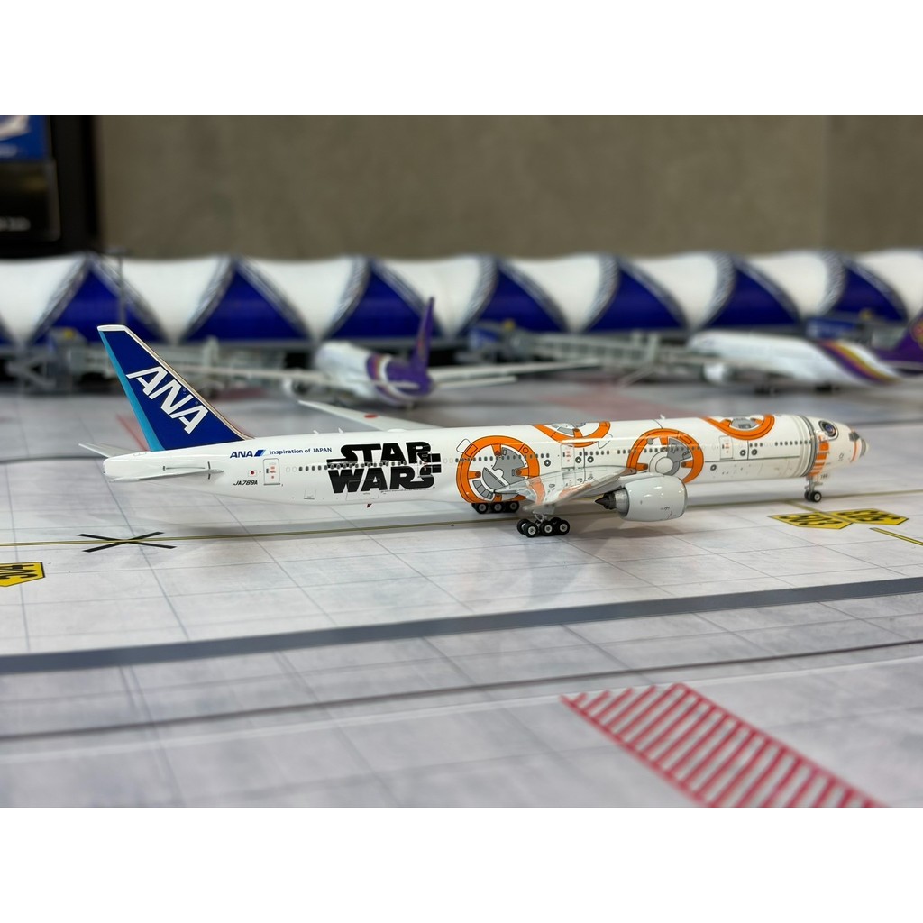 PH 1: 400 All-Japan Sky Boeing 777-300ER JA789A Star Wars Painted Purpose Test Flawless Before Shipm