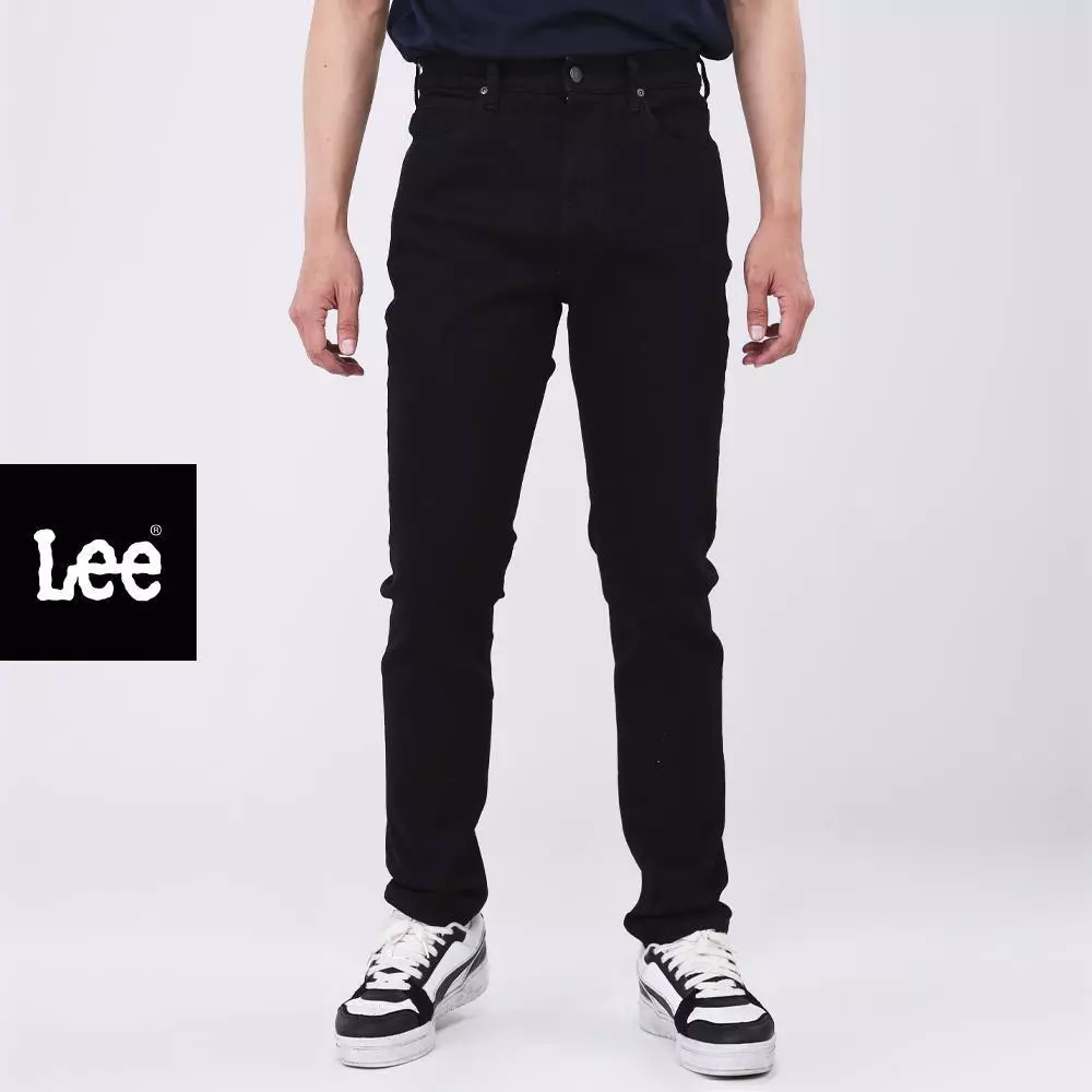 LEE กางเกงยีนส์ผู้ชาย เอวกลาง ทรงตรง Arvin รุ่น LE S426MARVF01 สีดำ