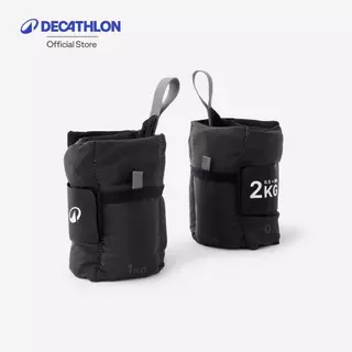 Decathlon Adjustable Wrists And Ankle Weights ที่ถ่วงน้ำหนักข้อมือและข้อเท้าแบบปรับได้ 0.5 ถึง 2 กิโลกรัม