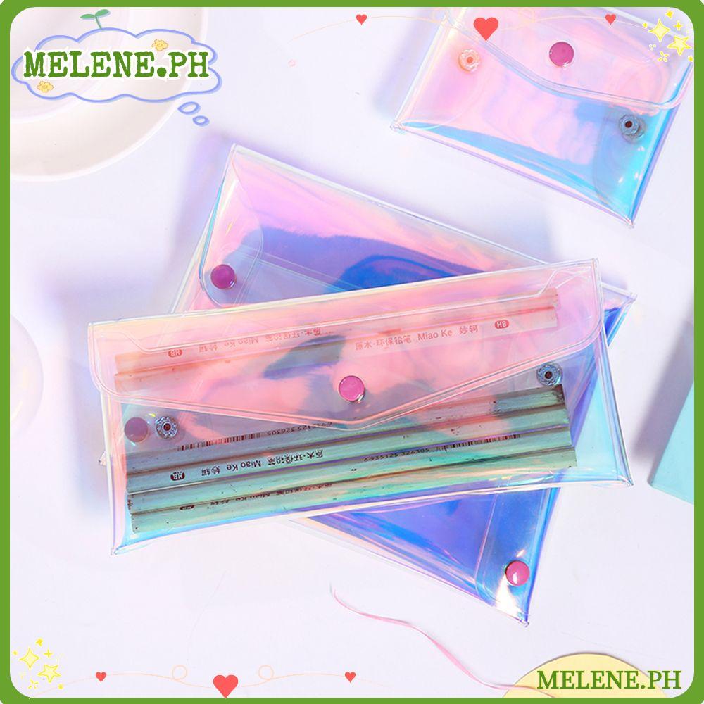 MELENE Mini Coin Pouch PVC Data Storage Coin Wallet Keys Pouch Cosmetic Bag