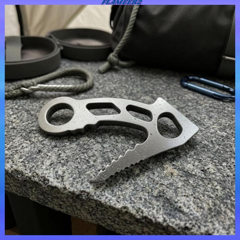 [Flameer2] Climbing Anchor Hook Machined Finish ชั่วคราว Anchor Hook Bolt Hanger Compact Climbing Bo