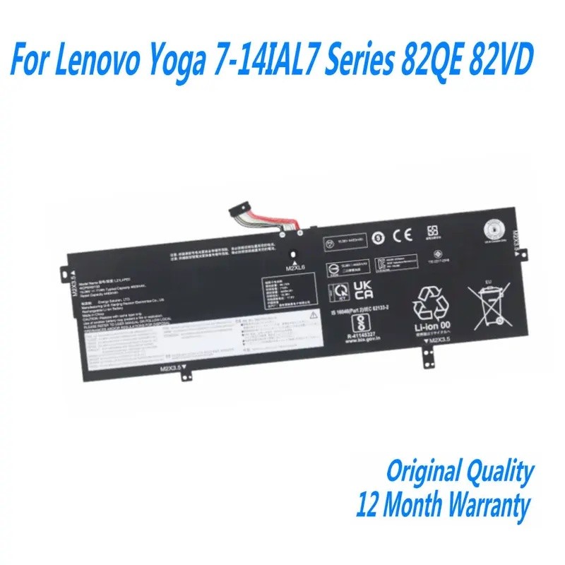 ใหม่ 15.36V 71Wh L21L4PE0 แบตเตอรี่แล็ปท็อปสําหรับ Lenovo โยคะ 7-14IAL7 Series 82QE 82VD L21B4PE2 L2
