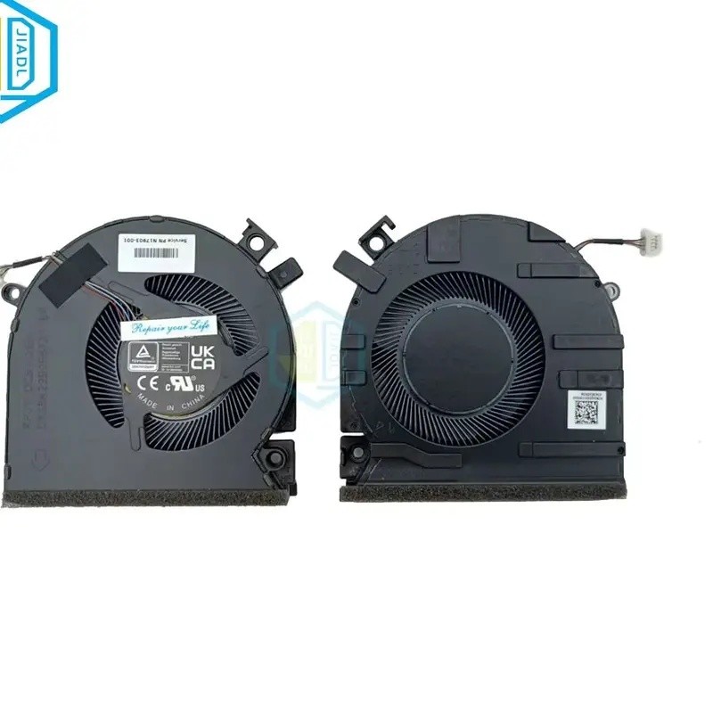 DC5V แล็ปท็อป CPU พัดลมระบายความร้อนสําหรับ HP Victus 15-FA 15-FB 15-FA0165TX 15-FB0028NR TPN-Q278 Q