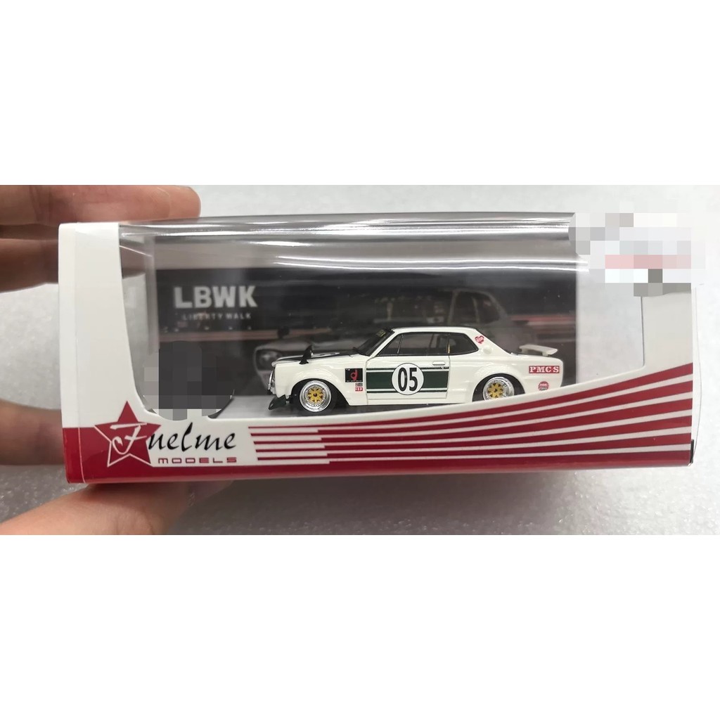 [สต๊อกพร้อมกําพร้า] FuelMe FuelMe 1/64 LBWK Nissan Skyline GT-R KPGC10 โมเดลรถเรซิ่น ใหม่เอี่ยมยังไม