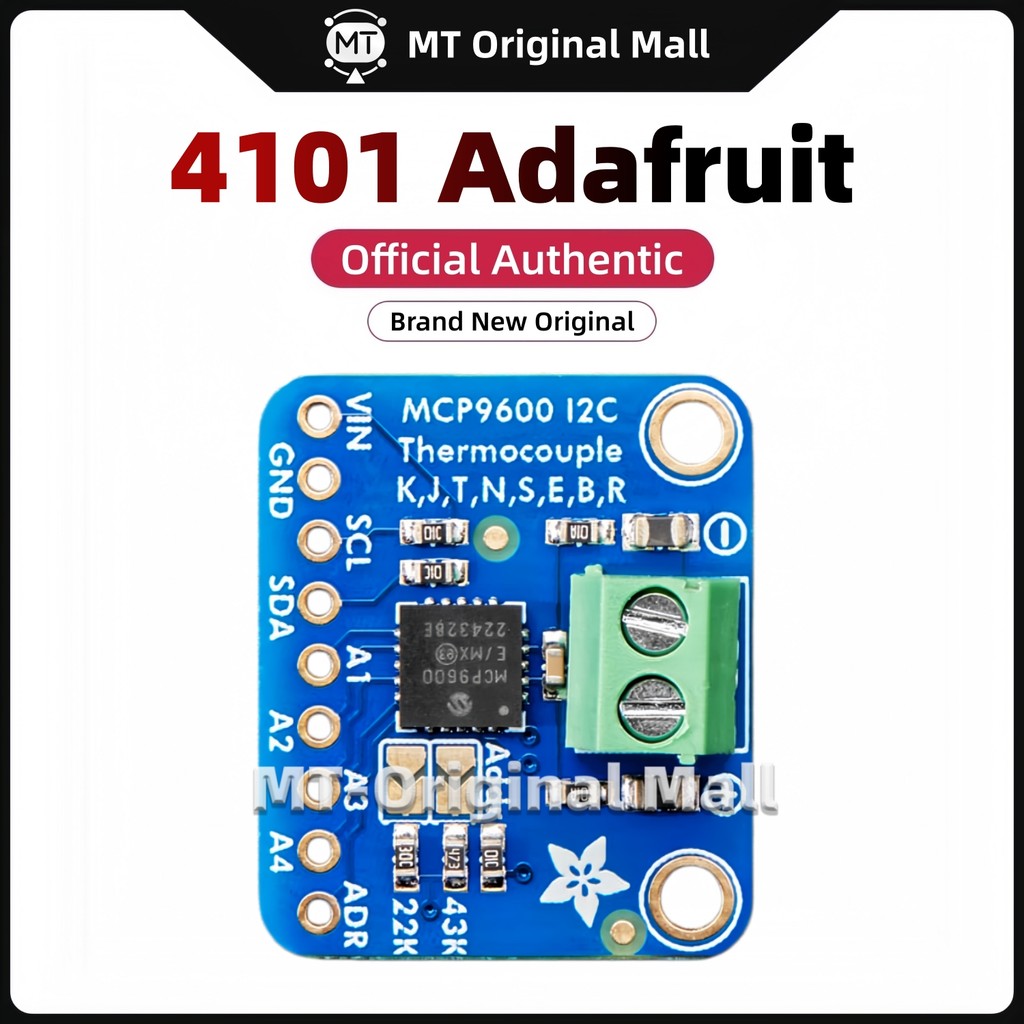 4101 Adafruit MCP9600 I2C Thermocouple Amplifier - K, J, T, N, S, E, B และ R Type T