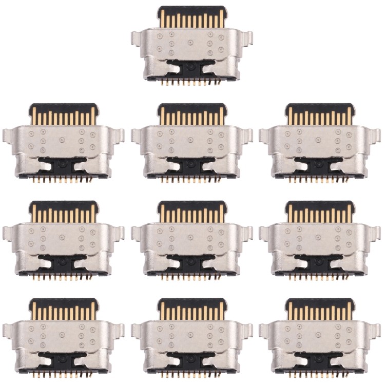 10 ชิ้นพอร์ตชาร์จสําหรับ Samsung Galaxy A02s SM-A025F, SM-A025F/DS, SM-A025G, SM-A025G/DS, SM-A025M/