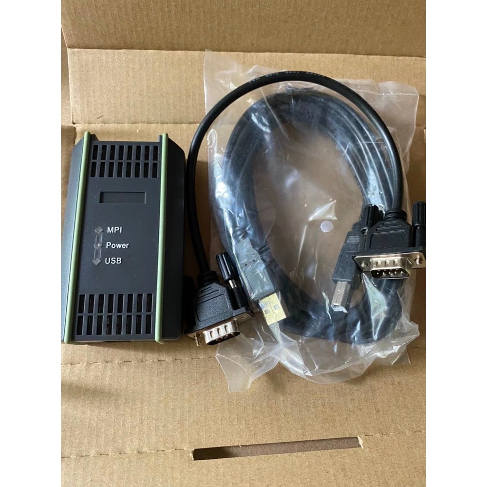 สายเคเบิลการเขียนโปรแกรม Siemens USB-MPI+แก้ไขถึง 6ES7972-0CB20-0XA0