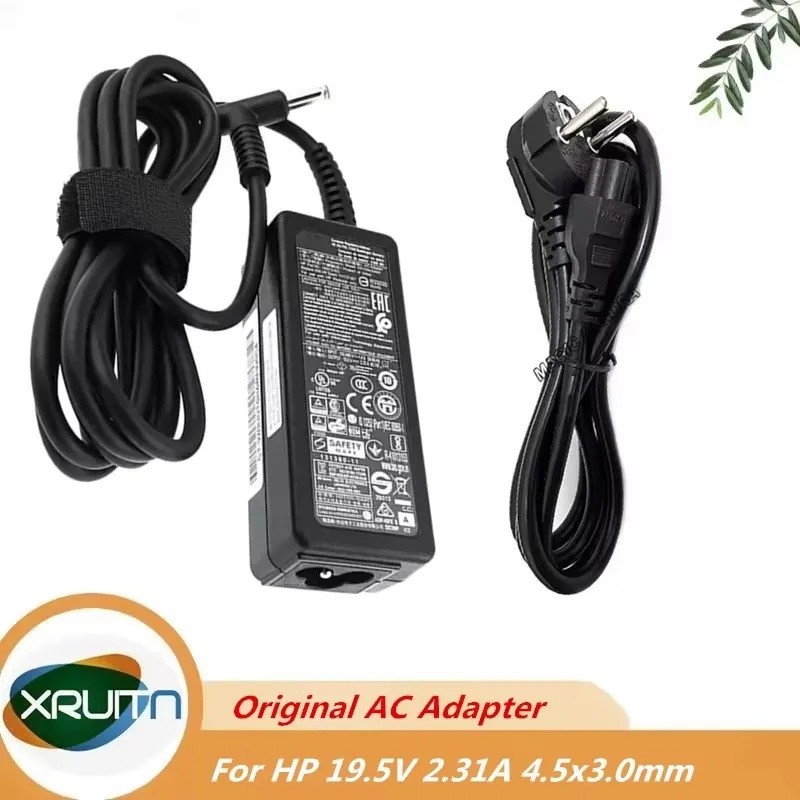 Original 19.5V 2.31A 45W TPN-LA15 L25296-001 741727-001 เครื่องชาร์จอะแดปเตอร์ AC สําหรับ HP HSTNN-C