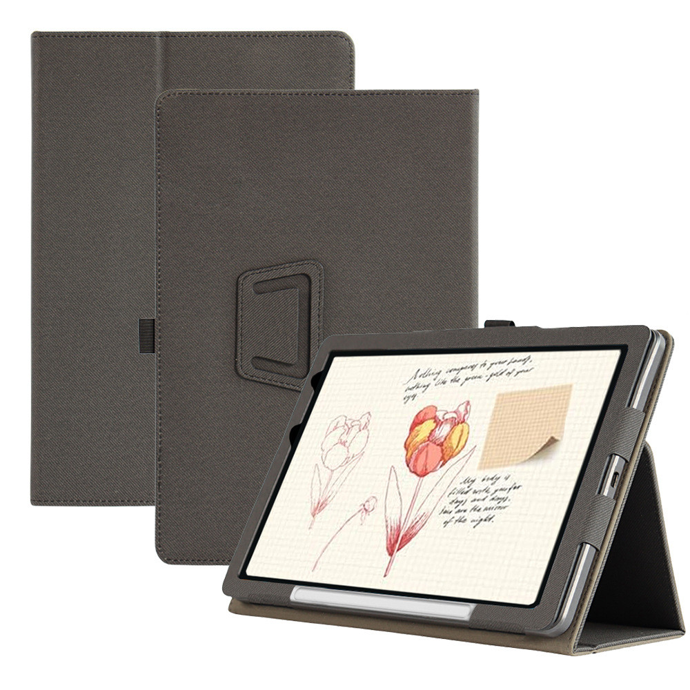 เหมาะสําหรับ XPPen Magic Note Pad 10.95 นิ้วซองหนังป้องกันกรณีวงเล็บป้องกันกรณีมือสนับสนุน Shock-res
