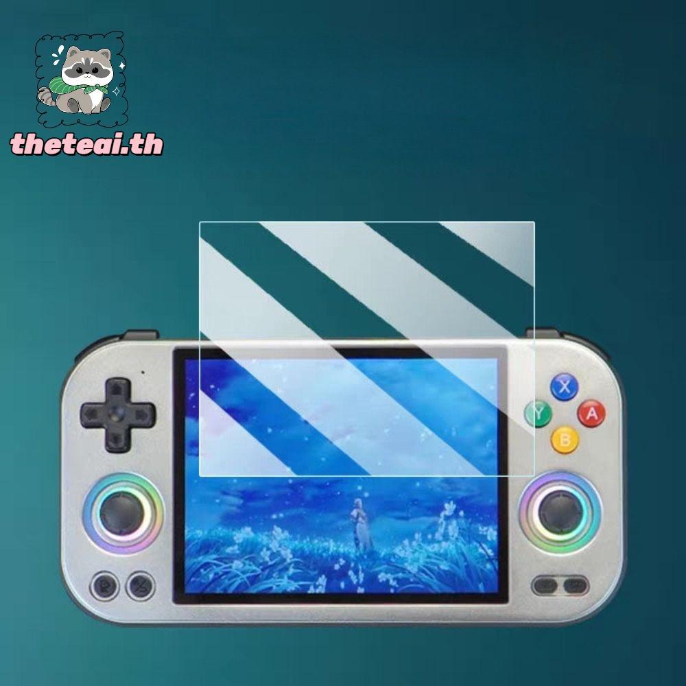 ตัวป้องกันหน้าจอ THETEAI, กระจกนิรภัยสะท้อนแสง 9H, ฟิล์มป้องกันรอยขีดข่วน HD คุณภาพสูงสําหรับคอนโซลเ