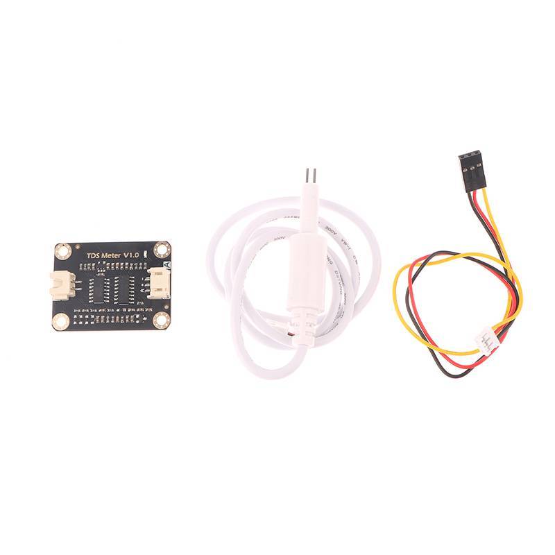 TasteTasty TDS Sensor เซ็นเซอร์การนําไฟฟ้าสําหรับการตรวจจับของเหลวโมดูลตรวจสอบคุณภาพน้ํา DIY TDS ออน