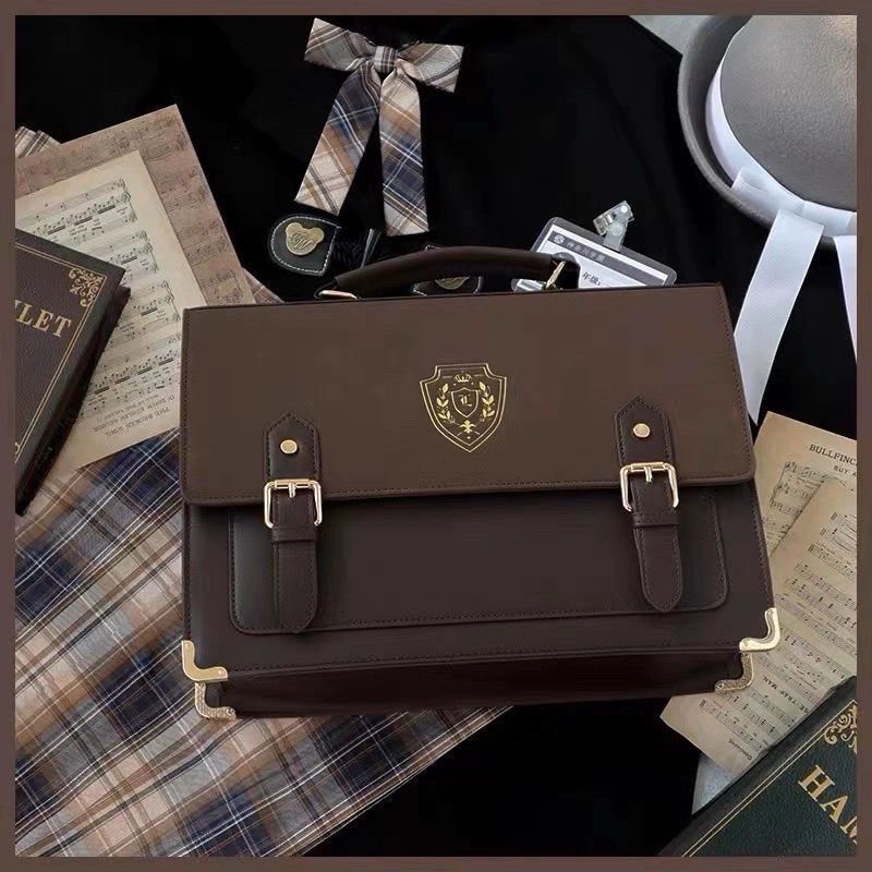 Jk Uniform Bag British Backpack College New Style One-Shoulder Uniform Student Japanese Retro Portab