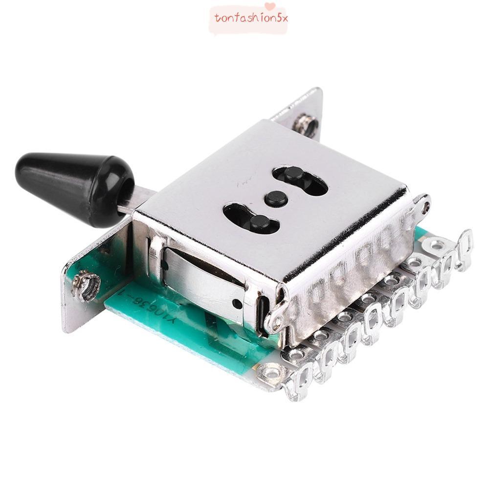 สวิตช์คันโยกกีต้าร์ ITRUMPET, Silver 5-Way Position 5-Way Pickup Selector Switch, Professional Metal