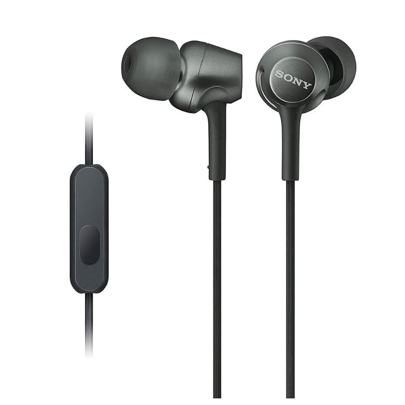 Sony MDR-EX255AP in-ear headphones with remote and microphone - multiple colors available