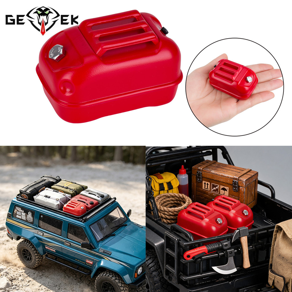 1/10 RC Crawler Vintage Oil Barrel จําลองตกแต่งสําหรับ TRX4 SCX10 H10 Capra อุปกรณ์เสริม