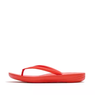 FITFLOP IQUSHION ERGONOMIC รองเท้าแตะผู้หญิง รุ่น E54-D49 สี RED