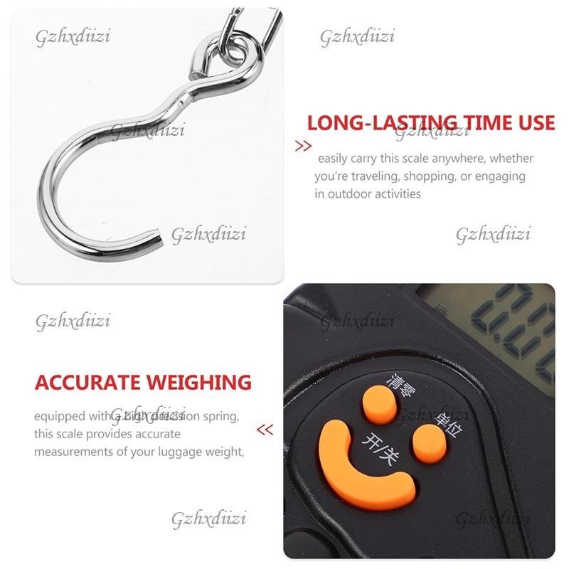 GzhxdiiziHanging Suitcase Weight Scale 50kg Electronic Scale Scale Scale