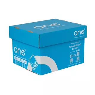 ONE กระดาษต่อเนื่อง ไม่มีเส้น ขนาด 9 x 11 นิ้ว 2 ชั้น