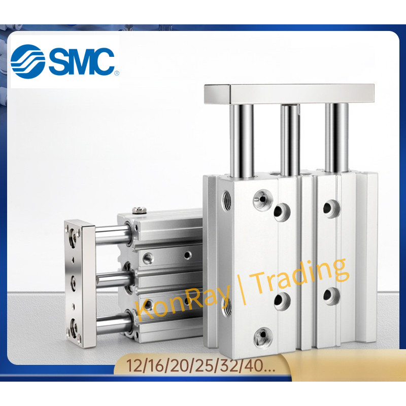 SMC กระบอกสามแกน MGPL12/MGPL16/MGPL20/MGPL25/MGPL32/MGPL40-20Z-30Z-40Z-50Z-75Z-100Z-125Z ยี่ห้อใหม่