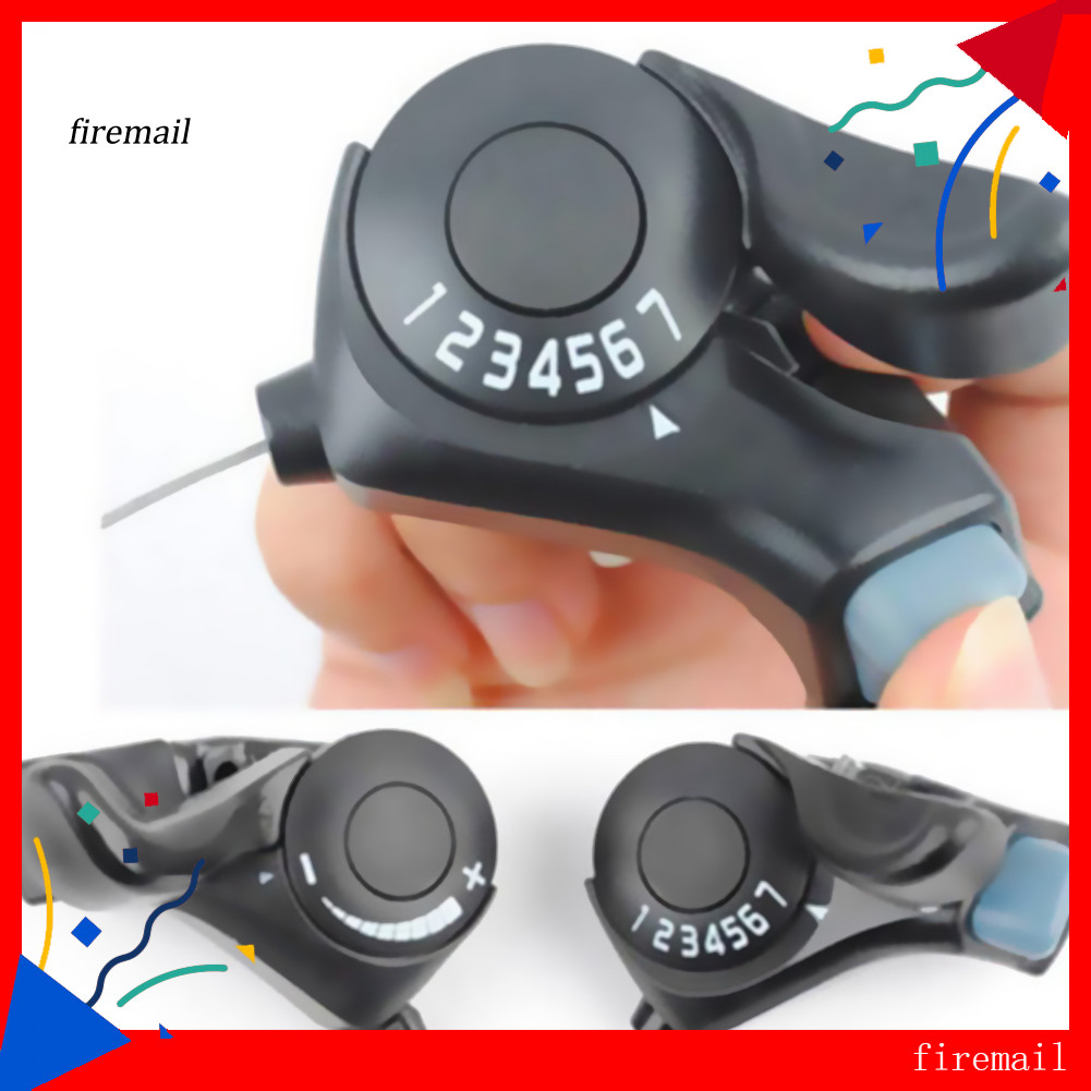 [FM] จักรยานเสือภูเขาจักรยาน Thumb Gear Shifter 3x7 Speed Shifter Lever Set สําหรับ S=himano