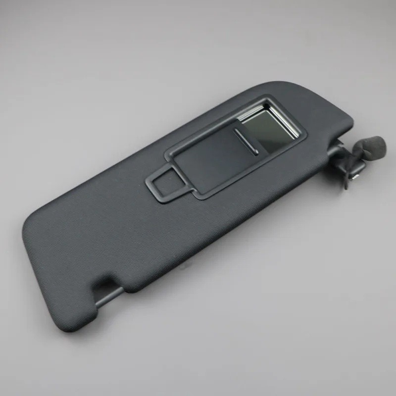 4K0857551 ของแท้ด้านซ้ายสีดํา Sun Visor พร้อมกระจกสําหรับ Audi A6 C8 Q8 2019 + 4K0 857 551