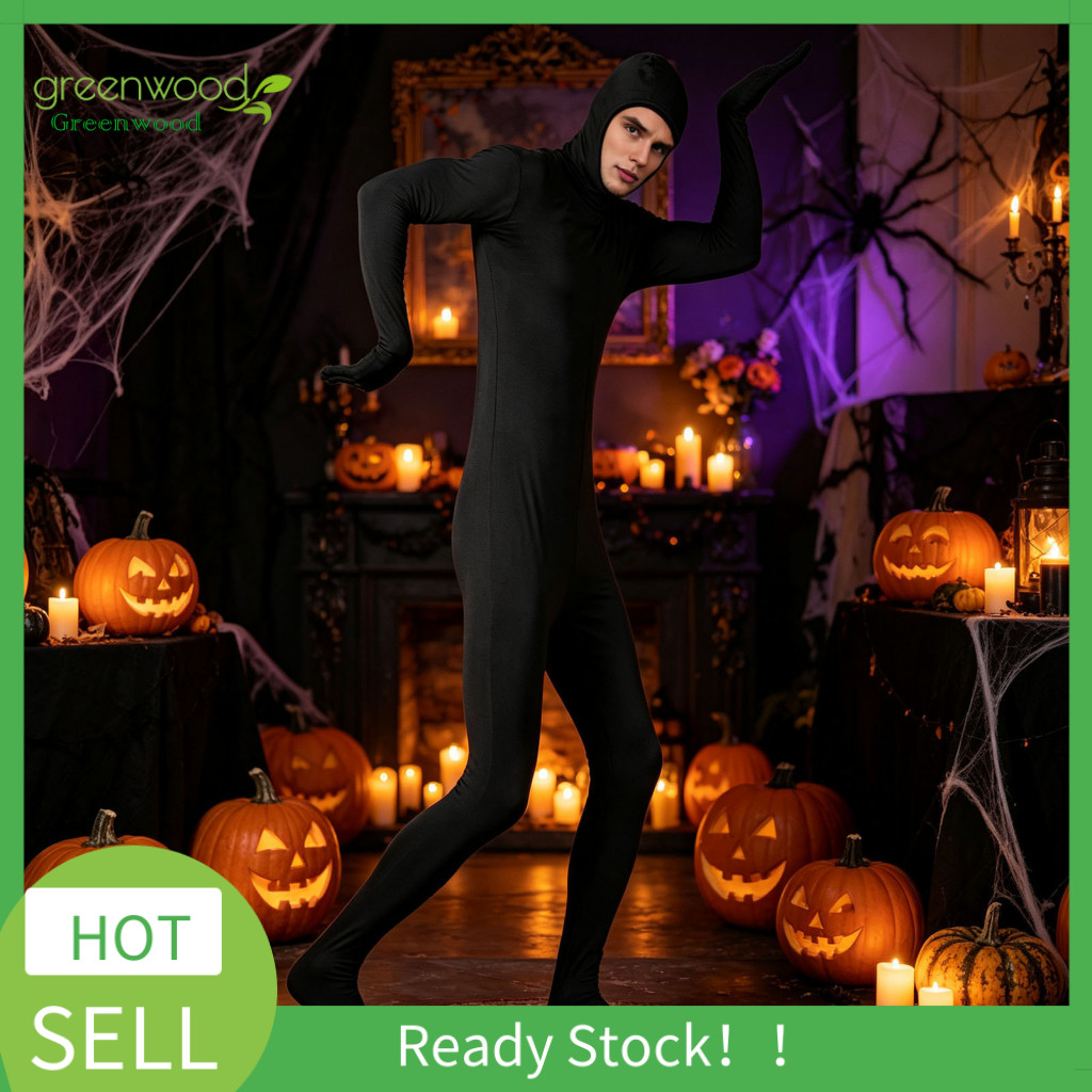 GRE ยืดประสิทธิภาพชุดผู้ชายผู้หญิง Zentai Full Body Zentai ชุดสําหรับผู้ชายผู้หญิงเปิดหน้า Spandex บ