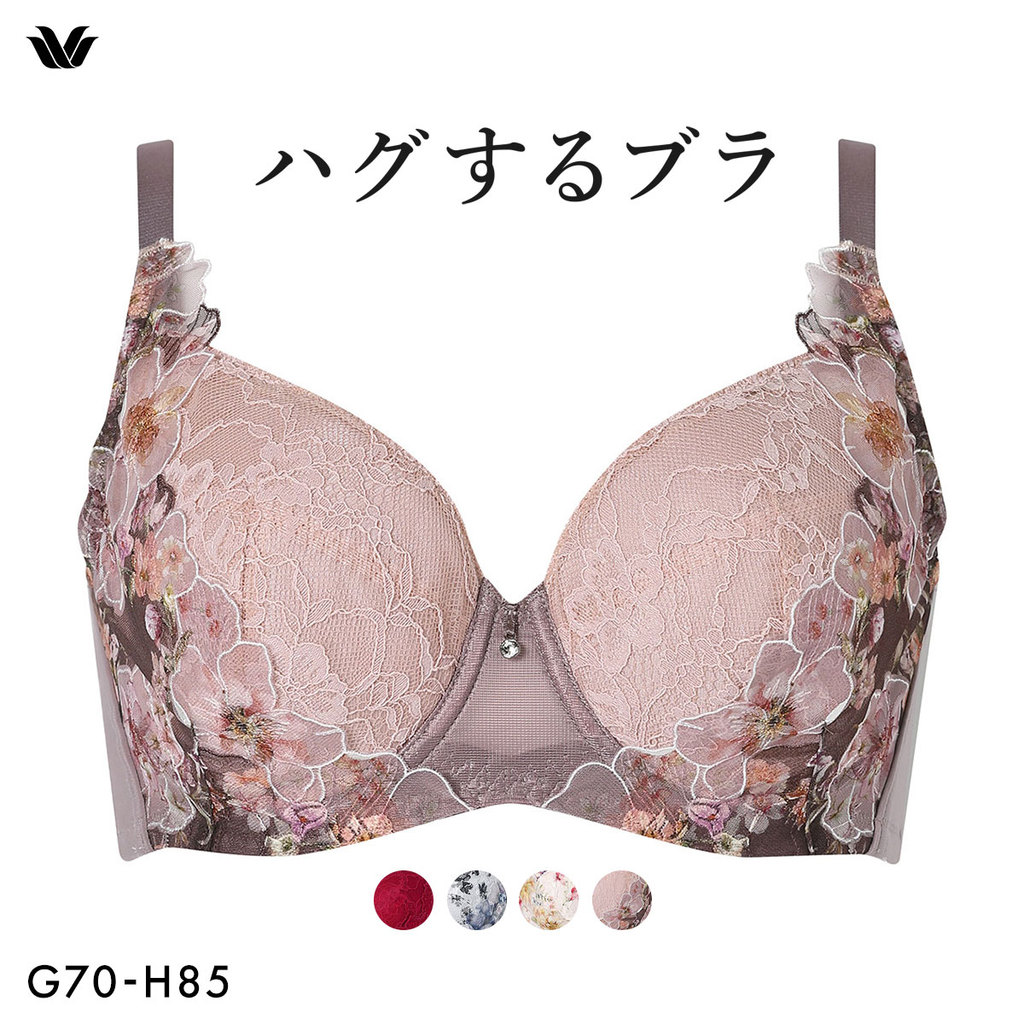 Wacoal บราโอบกระชับ BXB478 (ไซส์ G-H)(40BXB378GH)(ส่งตรงจากญี่ปุ่น)1