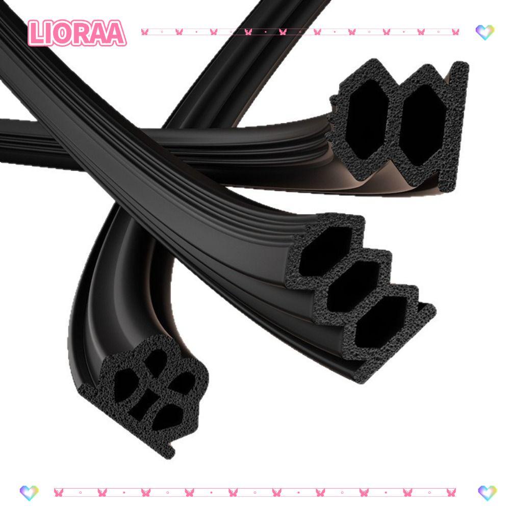 ลิโรร่า‌A Weatherstrip, 5 ชั้นแถบปิดผนึกประตูแบบมีกาวในตัว,ยืดหยุ่นสูงRebound Draft Blocking Cuttableกรอบประตูซีลบ้านห้องนอน