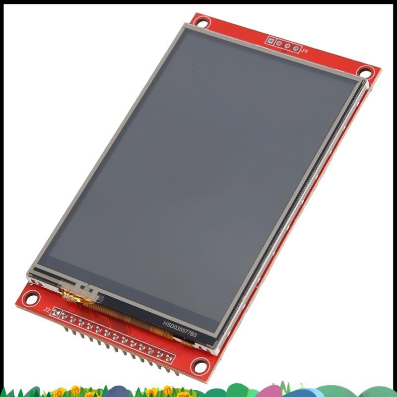 Super 1 ชิ้น 3.5 นิ้ว TFT จอแสดงผล LCD ไดร์เวอร์ IC ILI9488 รองรับ Capacitive Touch
