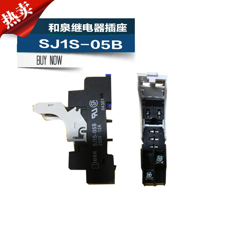 IDEC Izumi รีเลย์ฐาน 5 Pins 8 Pins ซ็อกเก็ต SJ1S-05B SJ2S-05B RJ