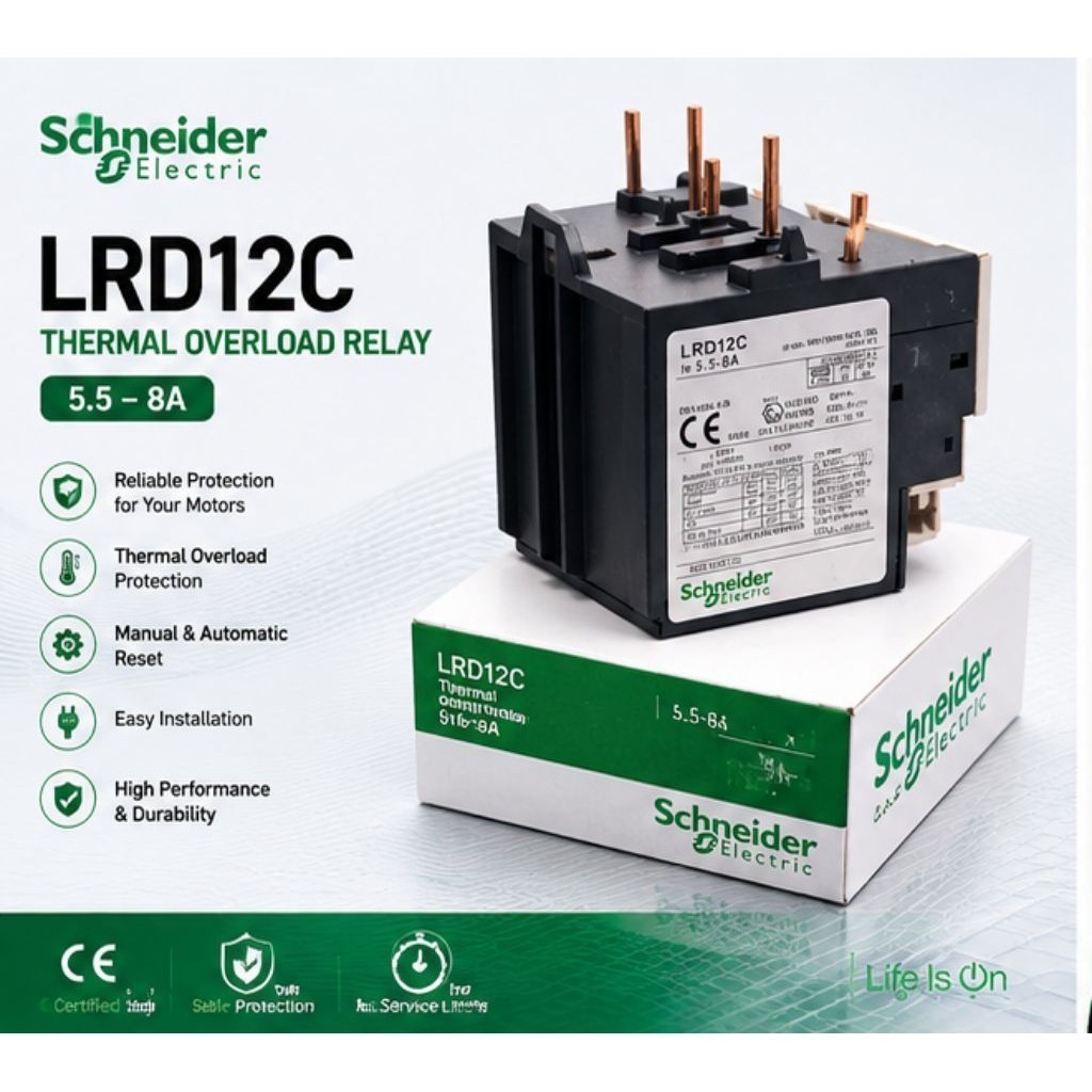 ร้านในไทย ถูกมาก Schneider Electric Singapore. LRD12 โอเวอร์โหลด สินค้าถ่ายจากงานจริง พร้อมส่ง ส่งใว
